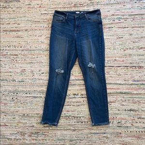 Super skinny, high rise jeans